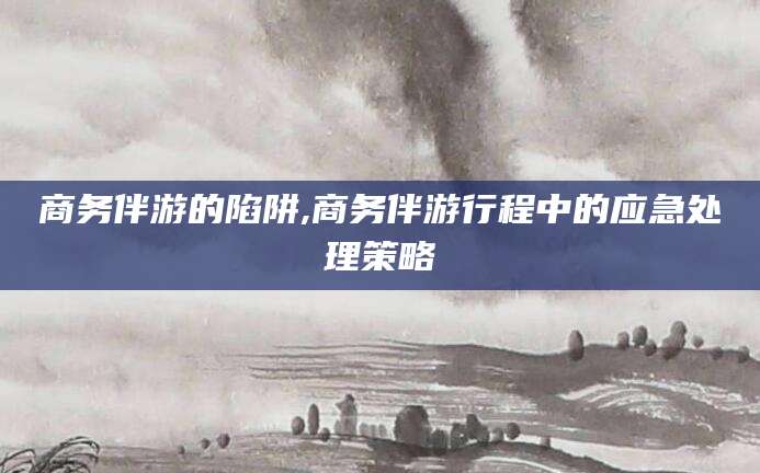 平邑商务伴游的陷阱,商务伴游行程中的应急处理策略